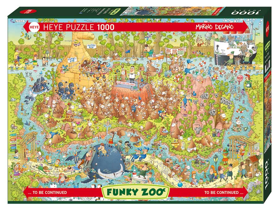 HEYE FUNKY ZOO AUSTRALIAN HABITAT X 1000 PZS · Play! Board Game Store