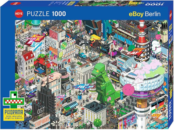 HEYE PIXORAMA BERLIN QUEST X 1000 PZS · Play! Board Game Store
