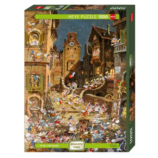 HEYE ROMANTIC TOWN BY NIGHT X 1000 PZS · Play! Board Game Store