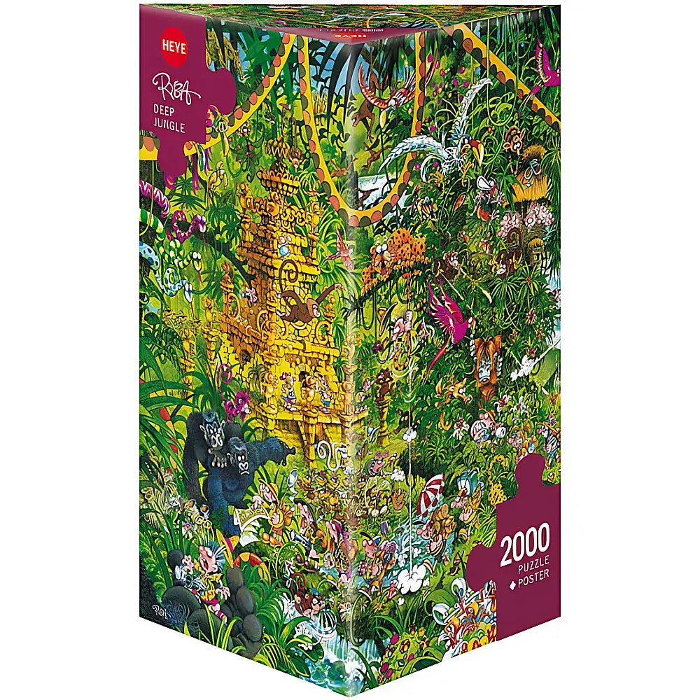 HEYE DEEP JUNGLE X 2000PZS · Play! Board Game Store