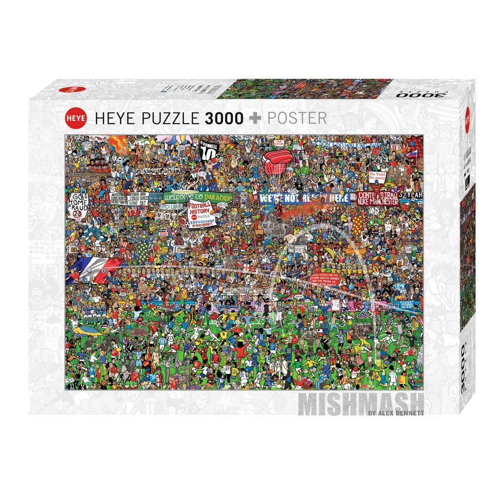 HEYE FOOTBALL HISTORY X 3000PZS · Play! Board Game Store