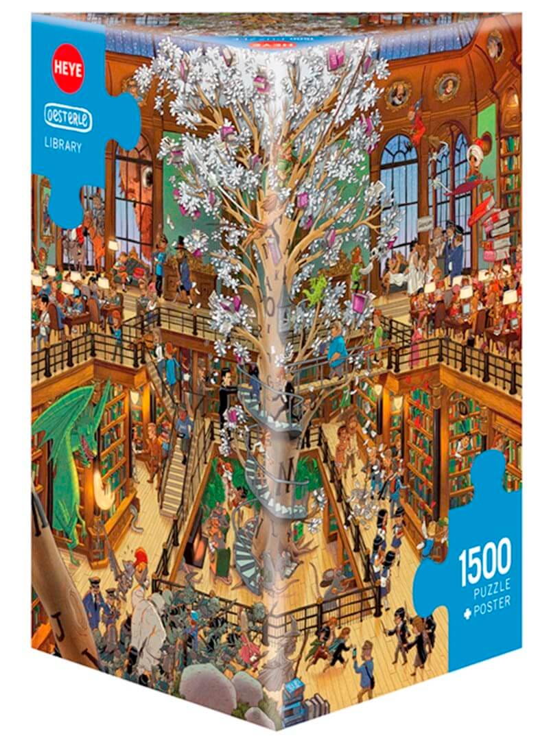 HEYE LIBRARY X 1500PZS · Play! Board Game Store