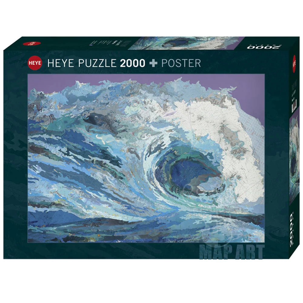 HEYE MAP ART MAP WAVE X 2000 PZS · Play! Board Game Store