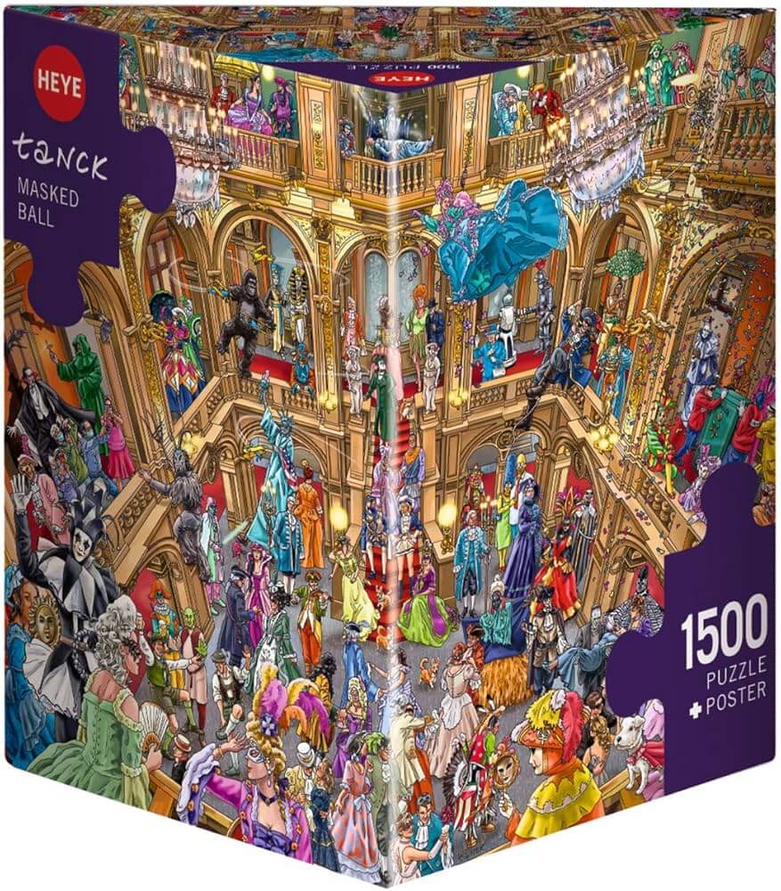 HEYE MASKED BALL X 1500PZS · Play! Board Game Store