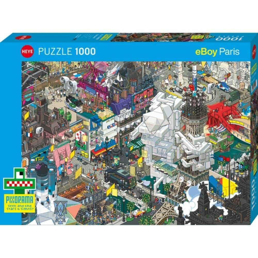 HEYE PIXORAMA PARIS QUEST X 1000 PZS · Play! Board Game Store
