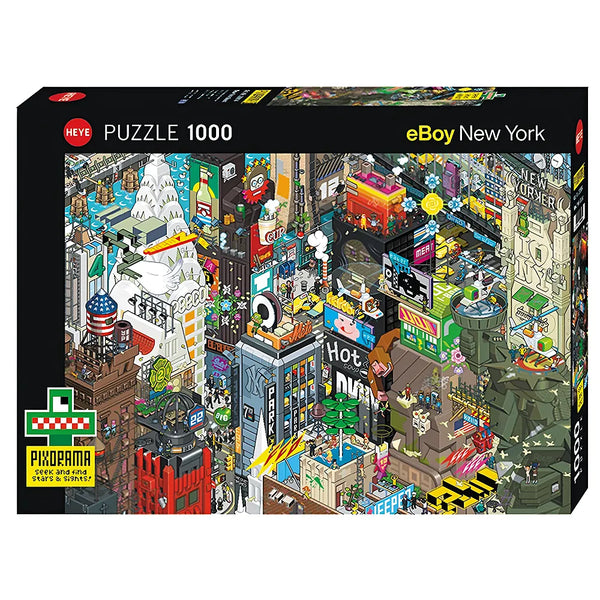 HEYE PIXORAMA NEW YORK QUEST x 1000 PZS · Play! Board Game Store