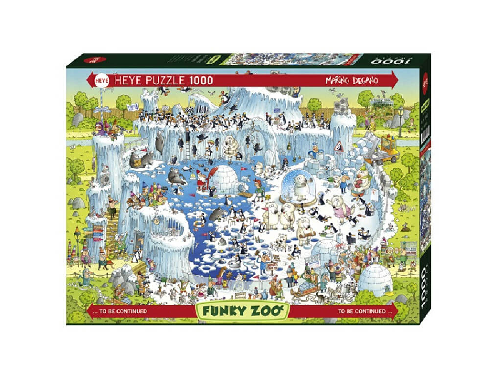HEYE FUNKY ZOO POLAR HABITAT X 1000 PZS · Play! Board Game Store