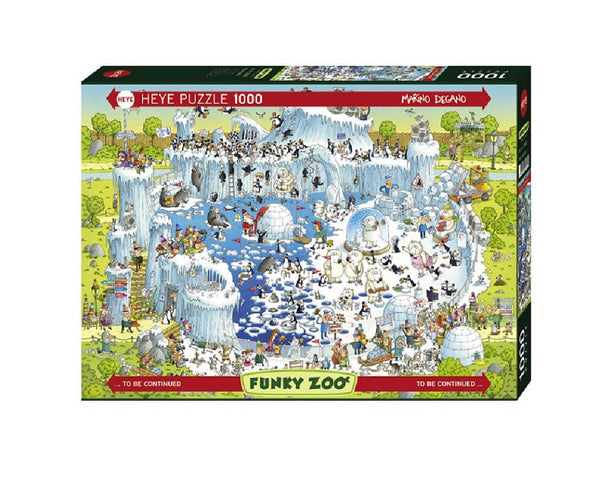 HEYE FUNKY ZOO POLAR HABITAT X 1000 PZS · Play! Board Game Store