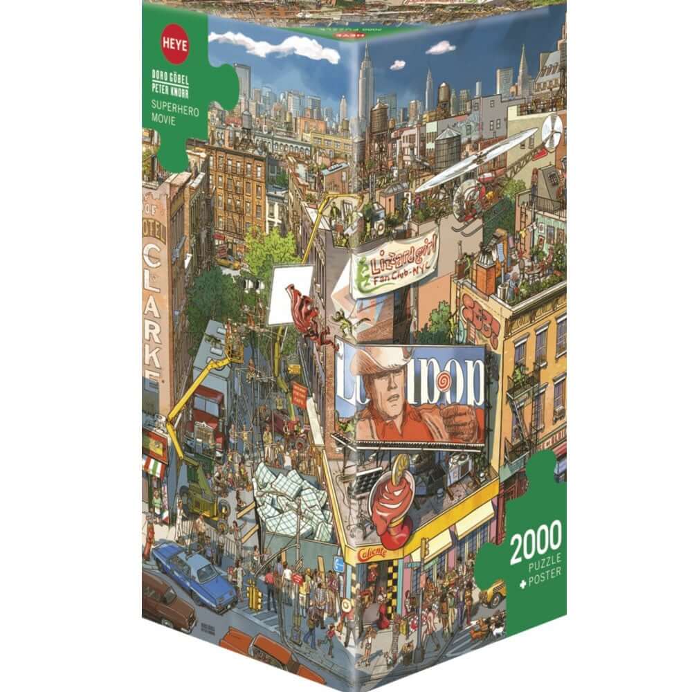 HEYE SUPERHERO MOVIE X 2000PZS · Play! Board Game Store