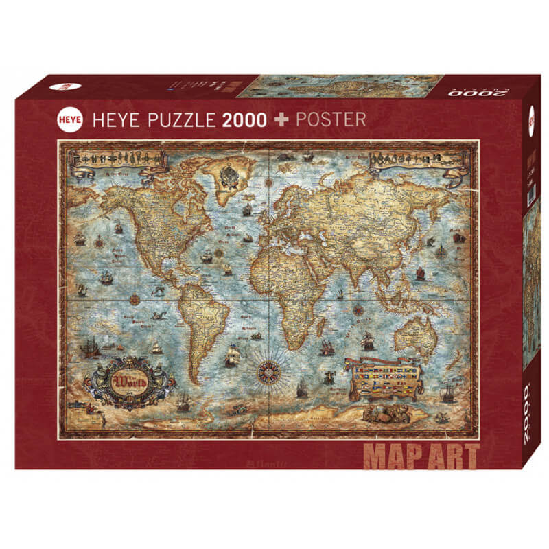HEYE THE WORLD X 2000PZS · Play! Board Game Store
