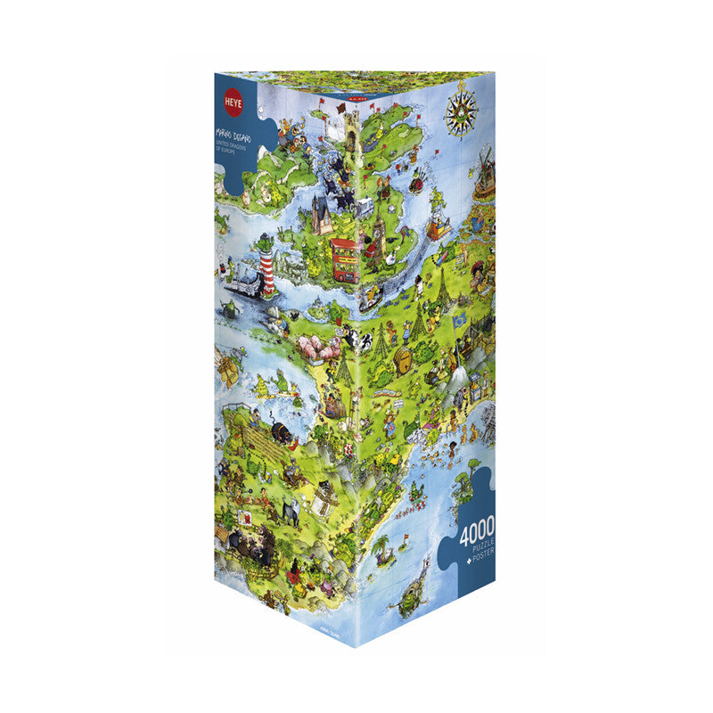 HEYE UNITED DRAGONS OF EUROPE X 4000PZS · Play! Board Game Store