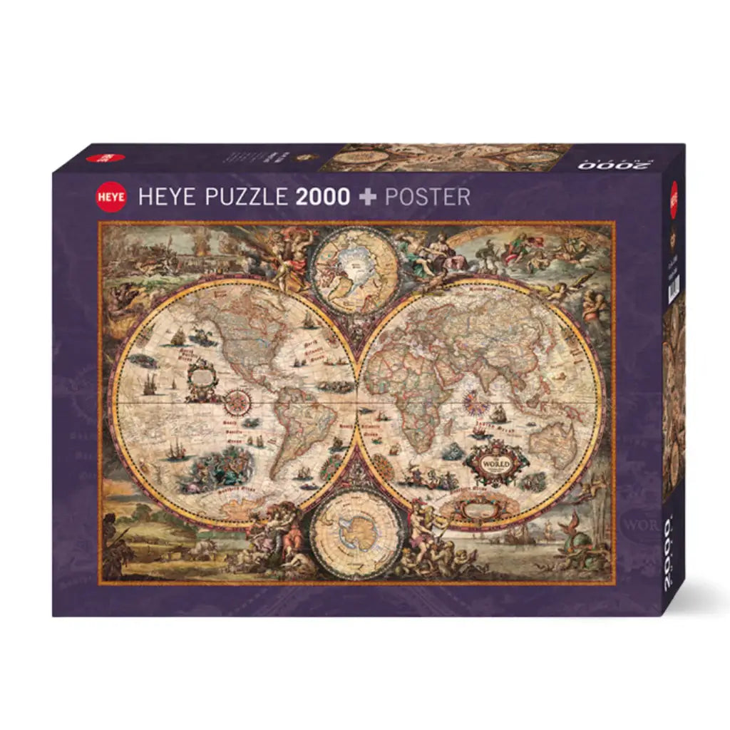 HEYE VINTAGE WORLD X 2000PZS · Play! Board Game Store