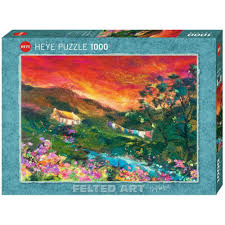HEYE FELTED ART WASHING LINE 1000 PZS · Play! Board Game Store
