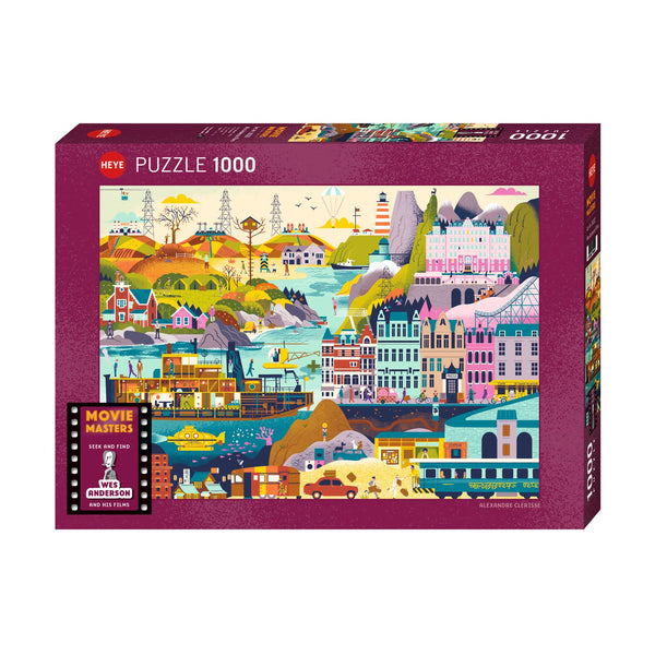 HEYE WES ANDERSON FILMS X 1000 PZS