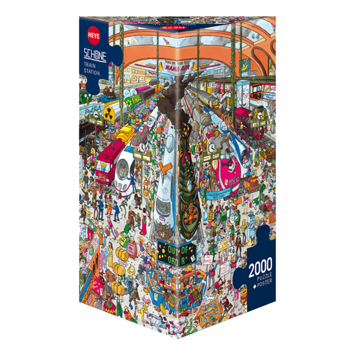 HEYE TRAIN STATION X 2000 PZS · Play! Board Game Store