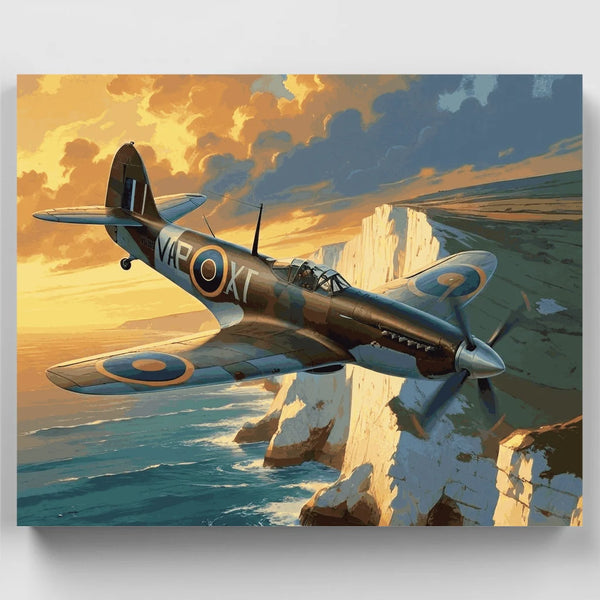 OP WC3726 HONOR AEREO - SUPERMARINE SPITFIRE PBN 40X50