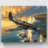 OP WC3726 HONOR AEREO - SUPERMARINE SPITFIRE PBN 40X50