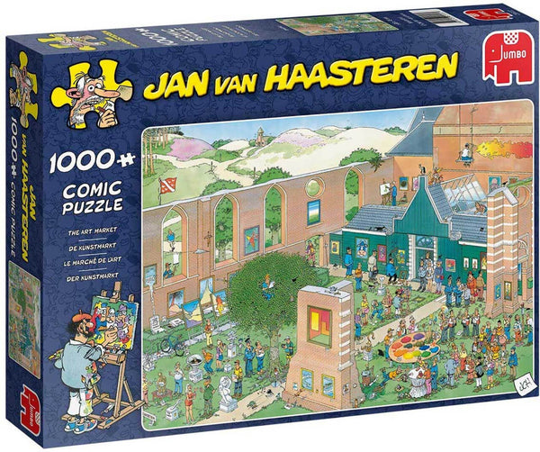 JUMBO JAN VAN HAASTEREN THE ART MARKET X 1000 PZS · Play! Board Game Store