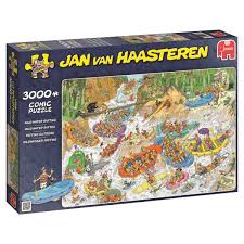 JUMBO JAN VAN HAASTEREN WILD WATER RAFTING 3000 PZS · Play! Board Game Store