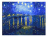 OP WC1230 LA NOCHE ESTRELLADA SOBRE EL RODANO - VAN GOGH 40X50