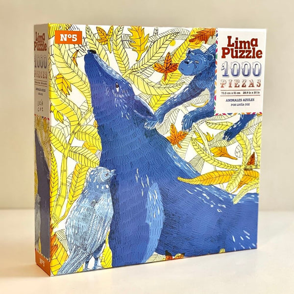 LIMA PUZZLE ANIMALES AZULES 1000 PZS · Play! Board Game Store