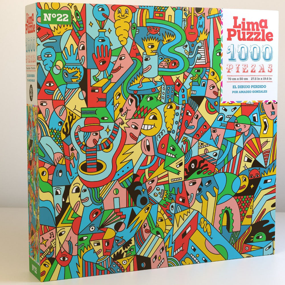 LIMA PUZZLE EL DIBUJO PERDIDO X 1000 PZS · Play! Board Game Store