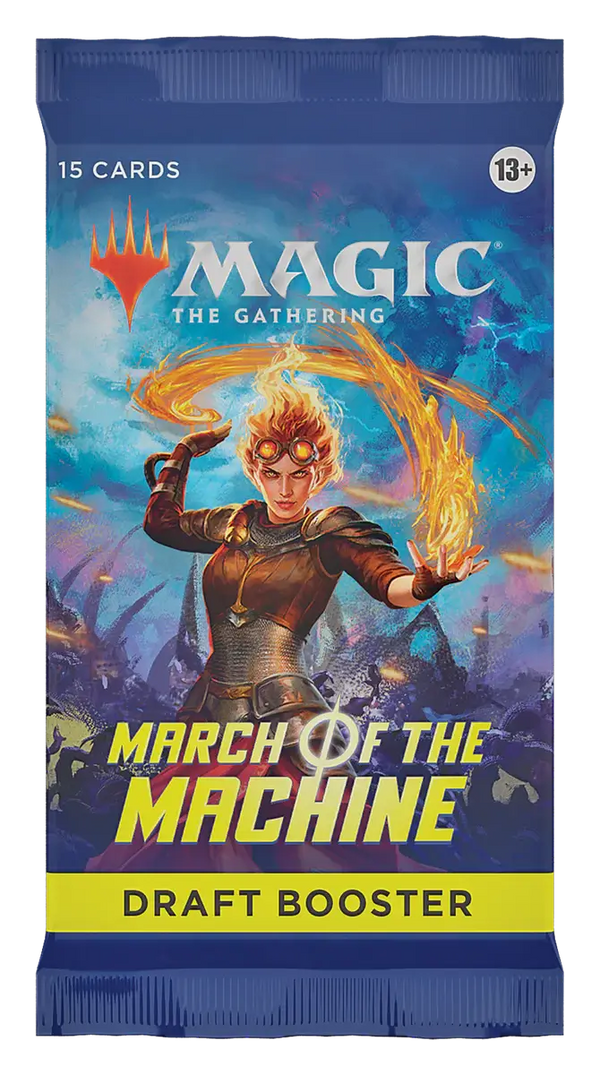 MAGIC THE GATHERING MARCH OF THE MACHINE DRAFT BOOSTERS · Play! Board Game Store