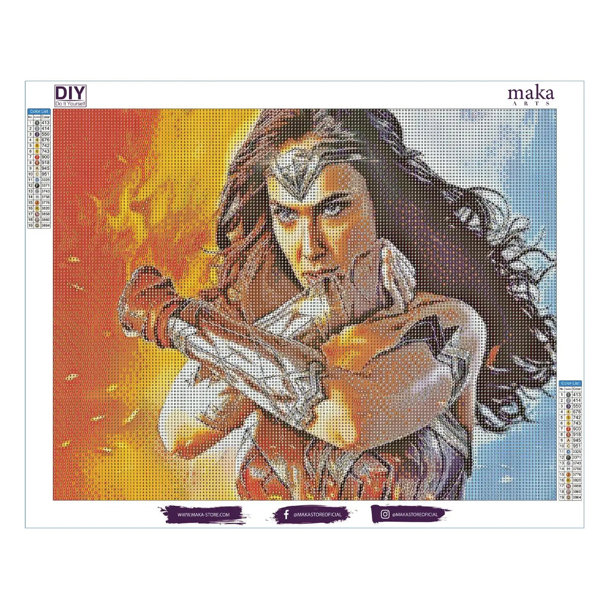 DP MAKA JOINING BATTLE 40X50 CM · Play! Board Game Store