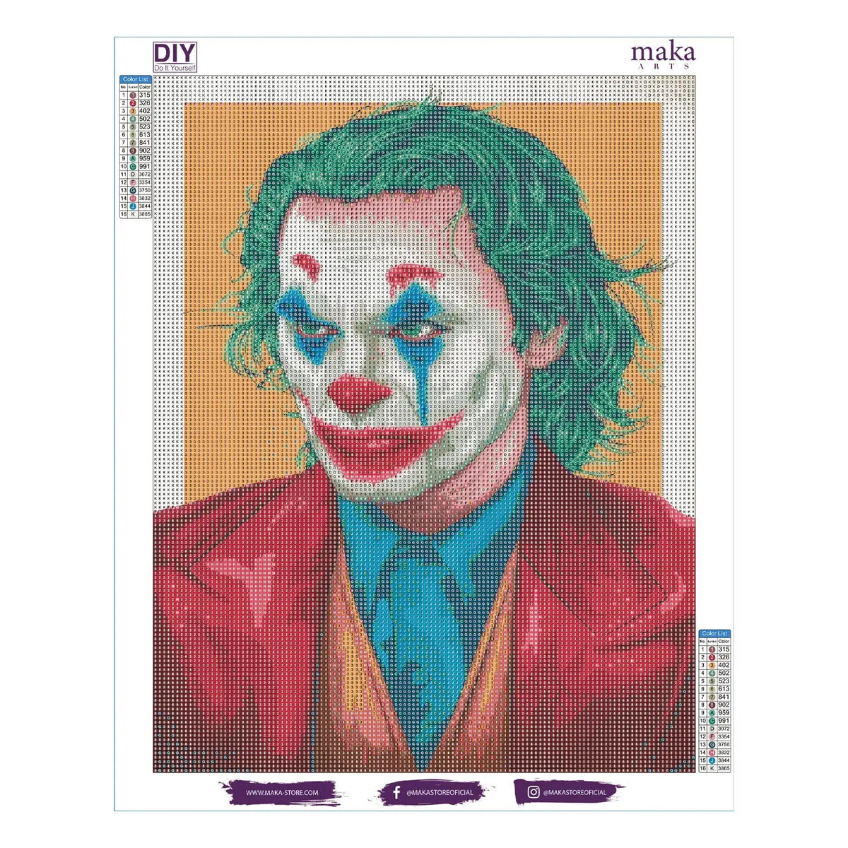 DP MAKA JOKER 40X50 CM · Play! Board Game Store
