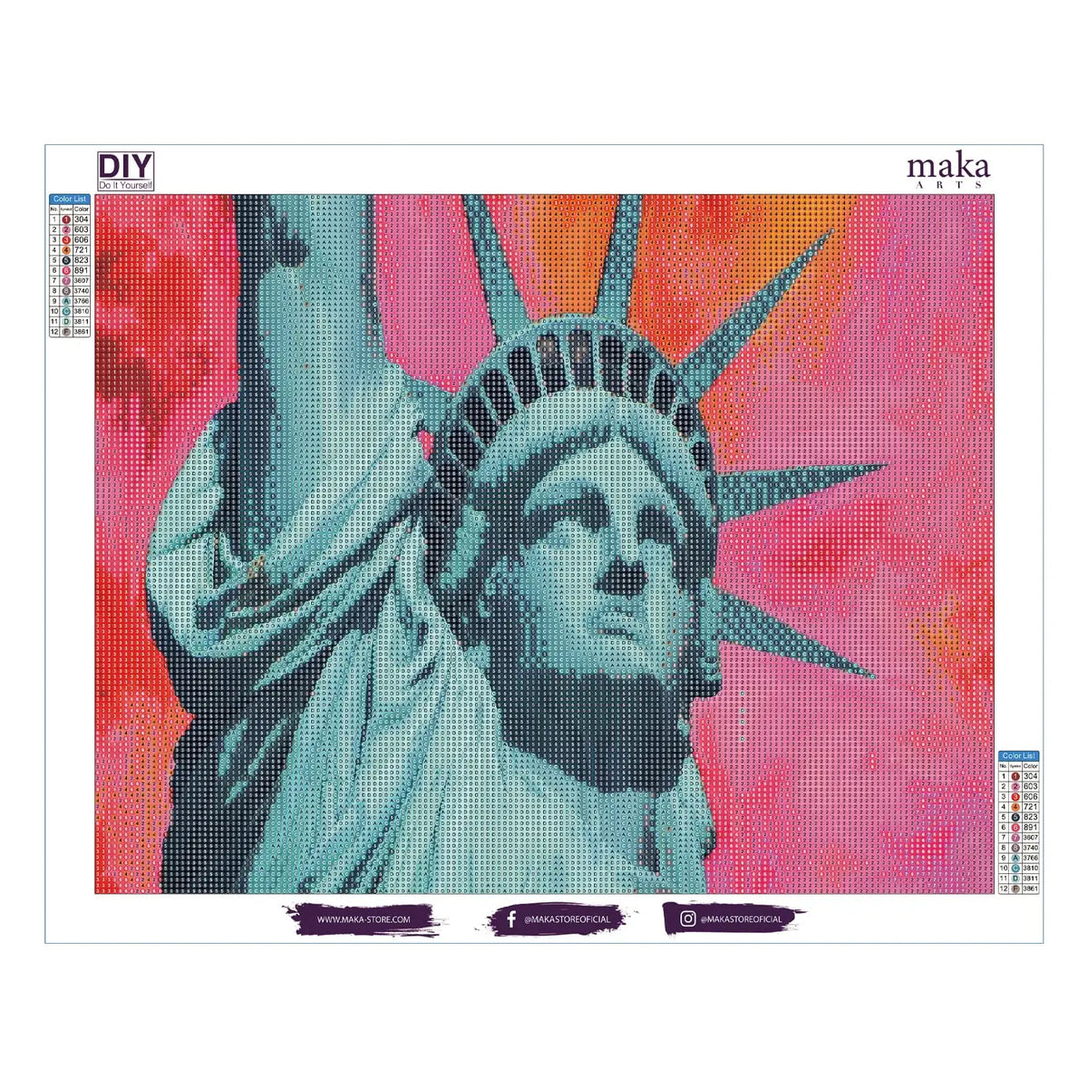 DP MAKA LIBERTY FIRST 40X50 CM · Play! Board Game Store