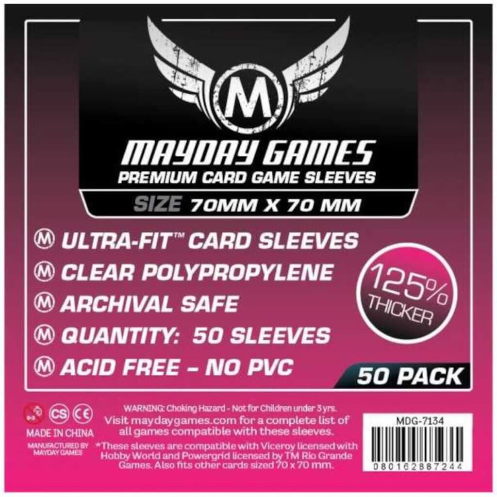 MAYDAY FUNDA CUADRADA 70X70 FUCSIA PRM · Play! Board Game Store