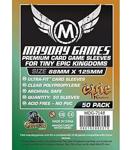MAYDAY FUNDA TINY EPIC PRM 88 X 125MM · Play! Board Game Store