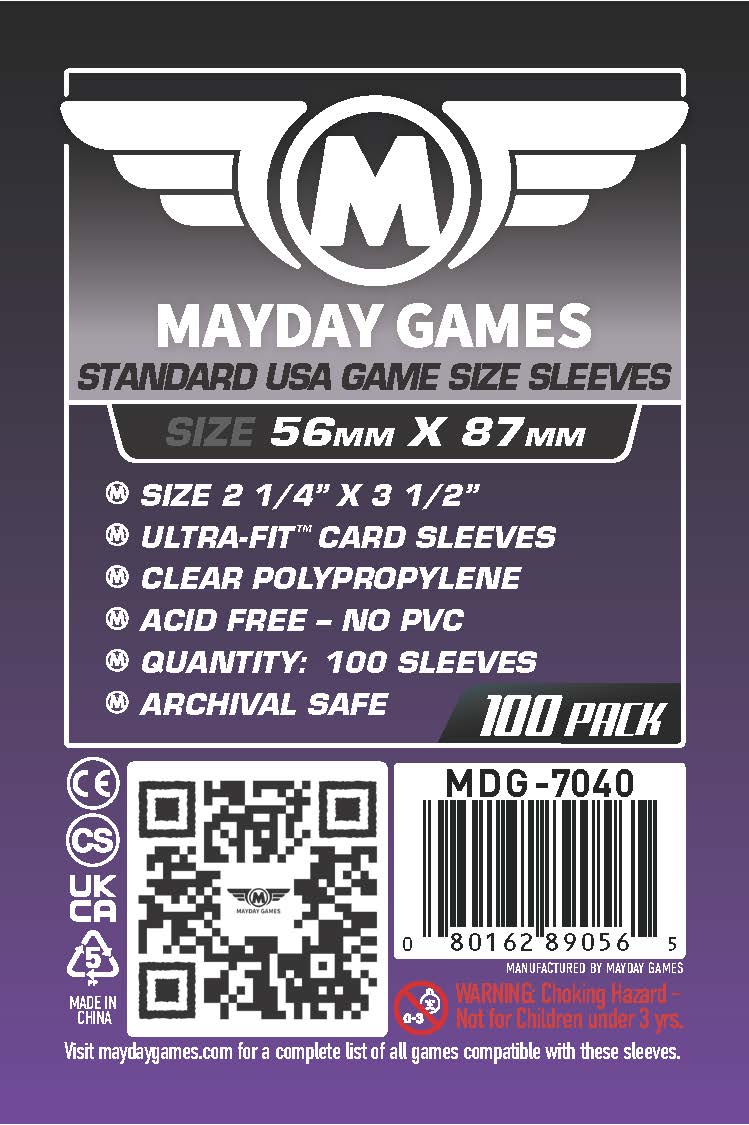 MAYDAY FUNDA STANDARD USA MORADA STD 56 X 87MM