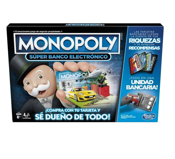 MONOPOLY SÚPER BANCO ELECTRÓNICO · Play! Board Game Store