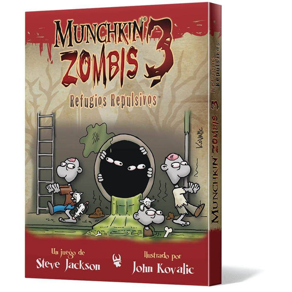 MUNCHKIN ZOMBIES 3 REFUGIOS REPULSIVOS · Play! Board Game Store
