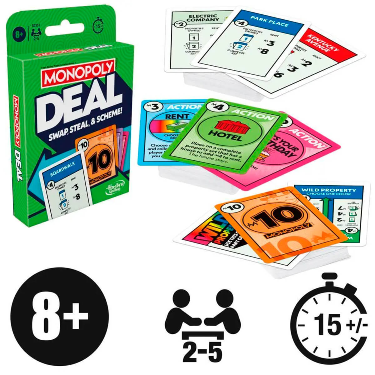 MONOPOLY DEAL · vista 2 · Play! Board Game Store