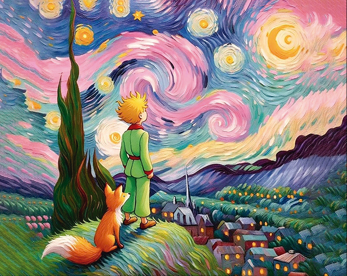 OLEO MINIMUNDO PRINCIPITO Y NOCHE ESTRELLADA · Play! Board Game Store