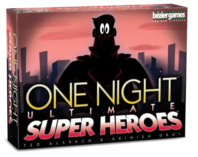 ONE NIGHT ULTIMATE SUPER HEROES (ING) · Play! Board Game Store