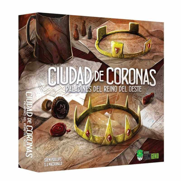 PALADINES DEL REINO DEL OESTE: CIUDAD DE CORONAS · Play! Board Game Store