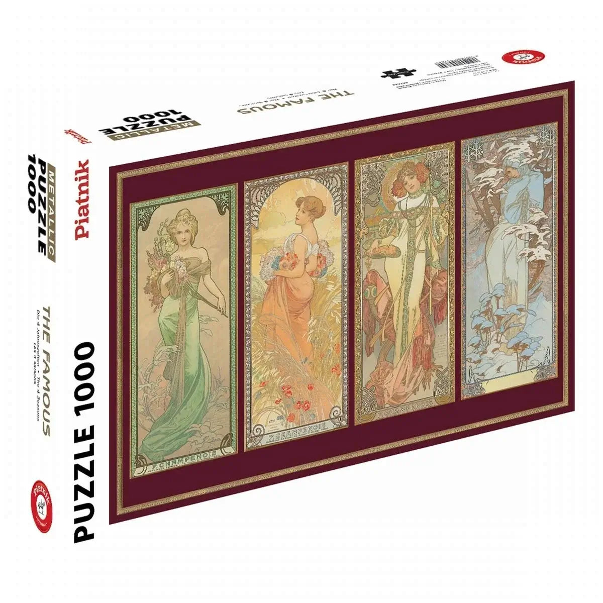 PIATNIK THE FAMOUS THE 4 SEASONS (METALLIC) X 1000 PZS · Play! Board Game Store