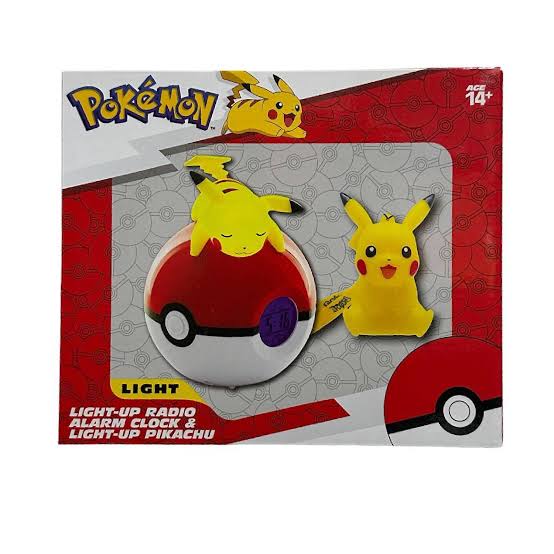PIKACHU RELOJ - 12CM LIGHT BUNDLE