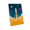 PAINT BY NUMBERS ROCKET LAUNCH MAKA ARTS 20x30 CM