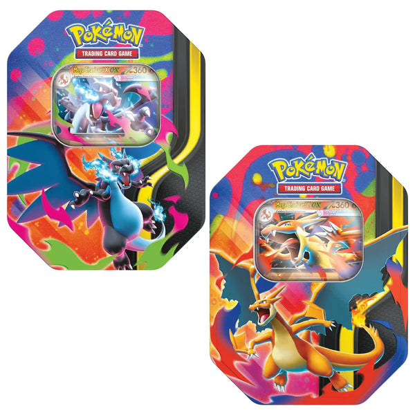 POKEMON MEGA CHARIZARD TIN · Play! Board Game Store