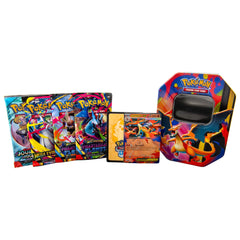 POKEMON MEGA CHARIZARD TIN · vista 3 · Play! Board Game Store