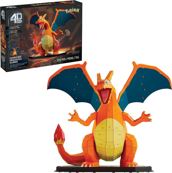 POKEMON ROMPECABEZAS 3D CHARIZARD 4D BUILD