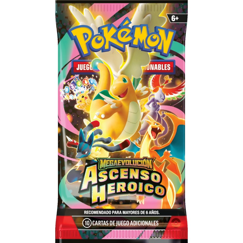 POKEMON TCG ASCENSO HEROICO BOOSTER ESP