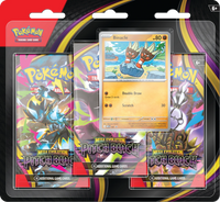 POKEMON TCG PITCH BLACK 3 PACK BLISTER