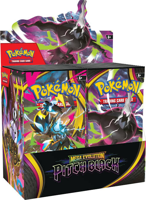 POKEMON TCG PITCH BLACK DISPLAY