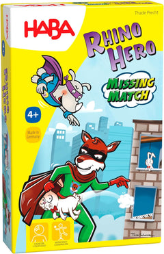 RHINO HERO: MISSING MATCH · Play! Board Game Store