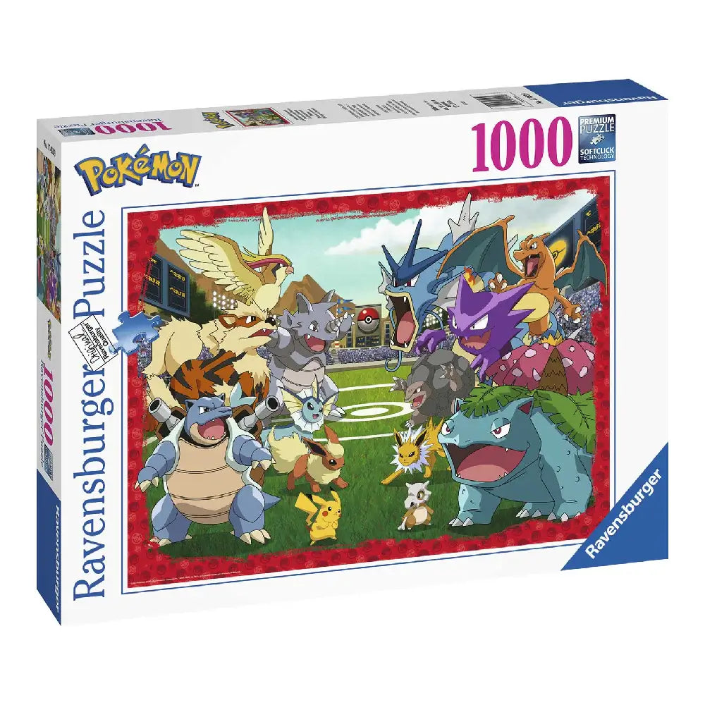 ROMPECABEZAS 1000 PZ BATALLA POKEMON · Play! Board Game Store